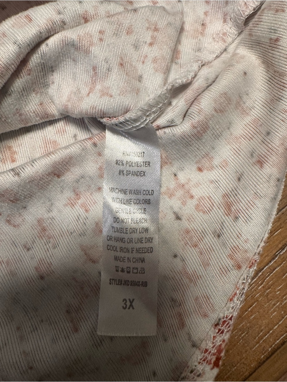 Vibe White Dress with Red Floral Print Sleeveless Swing #78 - Picture 5 of 6